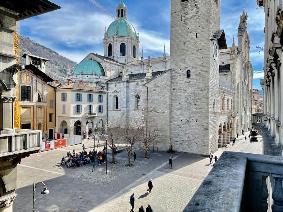 Esclusivo 130Mq Fronte Duomo E Lago E Terrazza Como Exterior foto